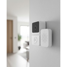 Miyango Wifi Akıllı Kapı Zili Kamera Gece Görüşlü Çift Yönlü Sesli - ETC1117-8397