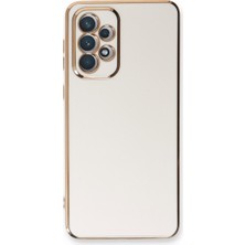Semel Galaxy A33 5g Kılıf Volet Silikon - Beyaz