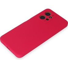 Semel Redmi Note 12 4g Kılıf Nano Içi Kadife Silikon - Pembe