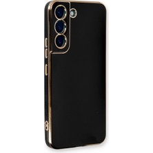 Semel Galaxy S22 Plus Kılıf Volet Silikon - Siyah
