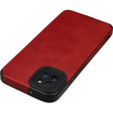 Semel Galaxy A03 Kılıf Loop Deri Silikon - Kırmızı