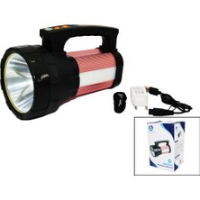 Mayf 2in1 15W Cob LED - 28LED Şarjlı El Feneri - PROJEKTÖR1000MT- Powerbank - Su Geçirmez (5332)