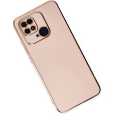 Semel Redmi 10C Kılıf Volet Silikon - Pembe