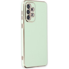 Semel Galaxy A53 5g Kılıf Volet Silikon - Açık Yeşil