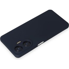 Semel Realme C55 Kılıf Nano Içi Kadife Silikon - Lacivert