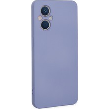 Semel Reno 7 Lite Kılıf Nano Içi Kadife Silikon - Lila