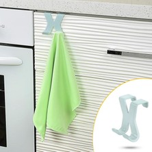 Mayf Mutfak Banyo Dolap Kapağına Takılan Meta Havlu Askılığı Aparatı (5332)