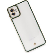 Semel Galaxy A04 Kılıf Liva Lens Silikon - Yeşil