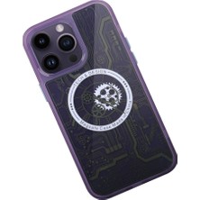 Semel iPhone 14 Pro Kılıf Magic Magneticsafe Silikon - Derin Mor