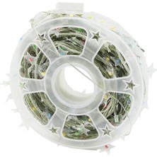 Mayf Rgb - Kar Tanesi 50MT Fişli Fonksiyonlu Şerit LED - Dekor Lamba (5332)