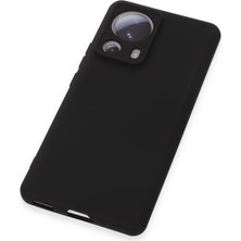 Semel Mi 13 Lite Kılıf Nano Içi Kadife Silikon - Siyah