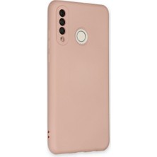 Semel P30 Lite Kılıf Nano Içi Kadife Silikon - Pudra