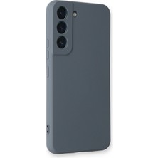 Semel Galaxy S23 Plus Kılıf Nano Içi Kadife Silikon - Gri