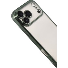 Semel iPhone 17 Pro Razer Lensli Silikon - Yeşil