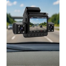 Miyango Araç Ön Arka Iç Kamera Sistemi Full Hd Hareket Sensörlü Kayıt Cihazı - ETC5116-5128