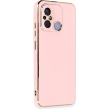 Semel Redmi 12C Kılıf Volet Silikon - Pembe