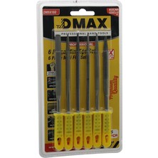Mayf 6pcs Mini Çelik Eğe Seti Düz - Yuvarlak - Yarı Dairesel - Kare - Üçgen (5332)