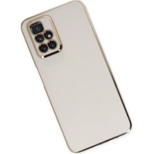 Semel Redmi 10 2022 Kılıf Volet Silikon - Beyaz