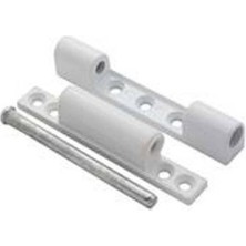 Mayf Düz Metal Beyaz Metal 75MM Pvc Pencere Menteşe (5332)