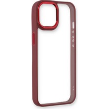Semel iPhone 14 Plus Kılıf Dora Kapak - Kırmızı