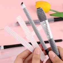 Mayf Makyaj Far Allık Kontür Eyeliner Fırça Malzemeleri Ürünleri Koruyucu File Kapak Örgü Kılıf Set 20LI (5332)