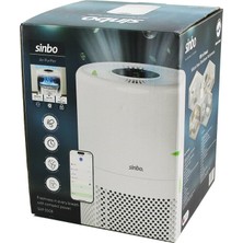 Mayf Hava Temizleme Cihazı Beyaz 3 Kademe Filtreleme Otomatik Fan Uv Aydınlatma Sessiz Uyku Mod Wifi Uzaktan Kontrol SAP-5508 (5332)