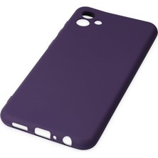 Semel Galaxy A04 Kılıf First Silikon - Mor