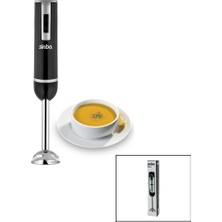 Mayf Çelik Uçlu Çubuk Blender 300W Dc Motor= 2 Kademe Hız Ayrılır Gövde Ergonomik Tasarım SHB-3180 (5332)