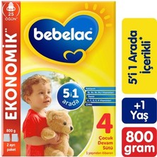 Bebelac 4 Çocuk Devam Sütü 1 Yaş+ 800 gr