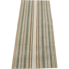 Kilim Antik El Dokuma Ak Pamuklu Yörük Yün Yolluk Kilim 1435 - Yeni - Çok Renkli