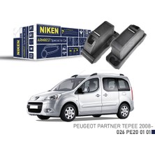 Niken Peugeot Partner Tepee 2008 ve Sonrası Araca Özel Kol Dayama Siyah