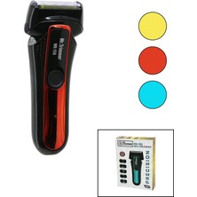 Mayf Precısıon 2in1 Günlük Sıfır Sakal - Çizim Başlık Sakal Traş Makinesi USB Şarjlı Yedek Başlık MR-150 (5332)