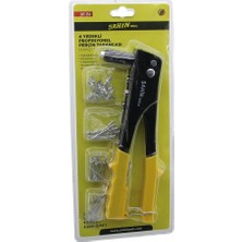 Mayf Perçin Tabanca Makine Seti = 4 Boy Uç = 2.4- 3.2 - 4 - 4.8 + 4 Boy Kalınlık x 10PCS=40PCS Iğne (5332)