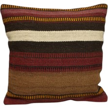 Kilim Antik El Dokuma Kilim Kırlent Yastık Kılıfı 1446 - Yeni - Çok Renkli