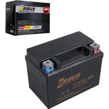 Akıllı Bayi Orbus YTX4L-BS 12V 4A Motosiklet Aküsü (114 x 66 x 88 Mm) (1.6kg)