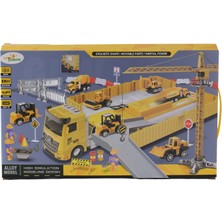 Akıllı Bayi 9901 Tırlı Iş Makineli Sesli Işıklı Vinç