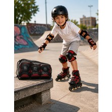 Kaykay Paten Scooter Bisiklet Koruyucu Ekipman Seti Darbe Emici Koruma - Lisinya