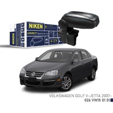 Niken Vw Golf 5 Jetta 2007 ve Sonrası Araca Özel Kol Dayama Siyah