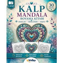 Kinder Yayınları Kalp Mandala