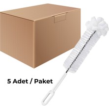 Labbakkal Şişe Erlen Beher Temizleme Fırçası Elyaf Uçlu 33 cm 5 Adet