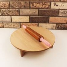 Mayf Gürgen Pratik BH-034 Ahşap Sofra Seti 34CM. (5332)