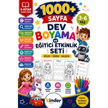 Kinder Yayınları Kinderyayınları Dev Boyamave Eğitici Etkinlik Seti