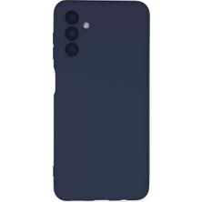 Dunai Store Newface Samsung Galaxy A04S Kılıf Nano Içi Kadife Silikon - Lacivert