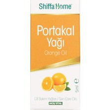 Shiffa Portakal Yağı 5 ml | Oleum Citrus Sinensis Saf Uçucu Yağ | C Vitamini, P, B, E Vitaminleri ve Mineral Zengini | Doğal Cilt Bakımı, Nemlendirici ve Besleyici