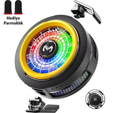 Memo CX20 Ios Android Soğutucu 20W Manyetik Rgb Telefon Soğutucu –anında Hızlı Soğutmasessiz Fan SOĞUTMA-1852
