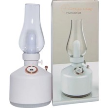Vintage Dekoratif Gaz Lambası Görünümlü Aromaterapi Difüzör 1200 Mah USB Şarjlı