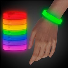 Vanch Glow Partisi Glow Ekstra Kalın Fosforlu Bileklik  6 Renk 6 Adet (5264)