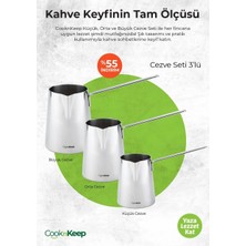 CooknKeep 3lü Cezve Seti