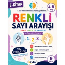 Kinder Yayınları Çocuklariçin Renkli Sayı Arayışı