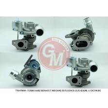 Gua Turbo Şarj Renault Captur Clio Iıı Clio Iv Megane Iıı Fluence Kango Symbol Iı Iıı Twingo Iı K9K 1.5 Dci 86-90 Bg